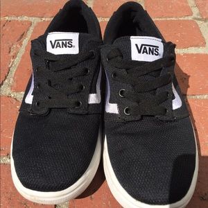 Mens Black & White Off The Wall Vans